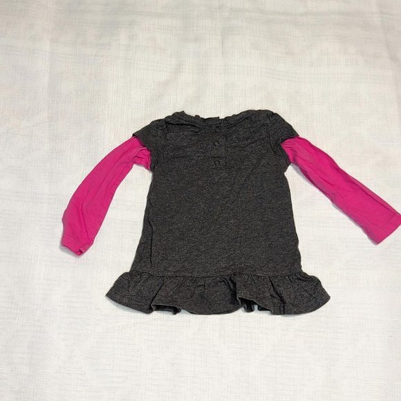 Toughskins Girls Holiday Long Sleeve Shirt - Picture 6 of 6